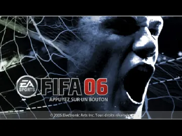 FIFA Soccer 06 screen shot title